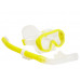 Комплект детский TUSA SPORT JUNIOR UC0211P YELLOW/CLEAR, маска+трубка