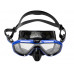 Маска SEAC SUB APPEAL BLUE, черно-синяя рамка/черный силикон
