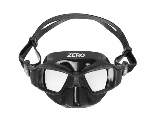 Маска SCUBA BROTHERS ZERO BLACK, черный силикон