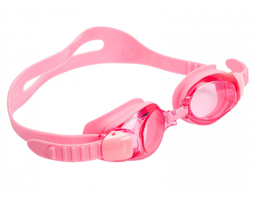Очки для плавания VIEW SNAPPER JUNIOR, розовая рамка/розовый силикон