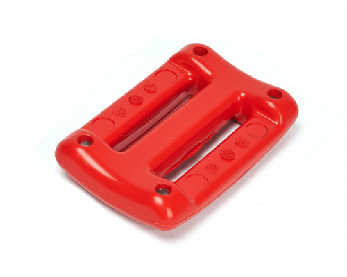 Груз поясной ДАЙВГРУЗ 250 гр, пластикатное покрытие, обтекаемый, красный