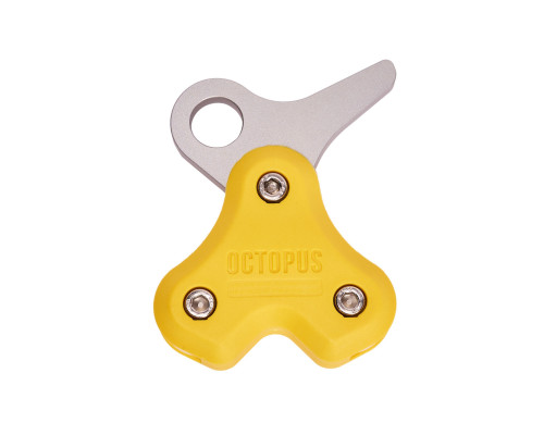 Блок-качель подъемный для фридайвинга OCTOPUS CLASSIC YELLOW 
