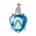 Полнолицевая маска MARLIN FULL FACE, white/blue
