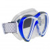 Маска MARLIN ACCENT, blue/white/trans