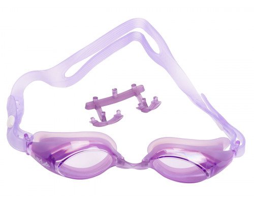 Очки для плавания VIEW SOLACE, сиреневая рамка/сиреневый силикон