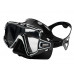 Маска MARES PURE EDGE, черно-серая рамка/черный силикон