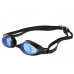 Очки для плавания VIEW SHINARI, черная рамка/черный силикон, синие линзы