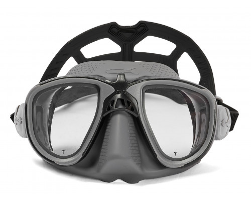 Набор для плавания C4 MARTIAN GRAY, маска, трубка, сумка