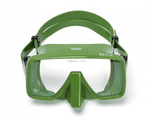 Набор для плавания SCUBA BROTHERS BETTA HYDRA GREEN, маска, трубка, сумка