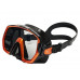 Маска TUSA FREEDOM ELITE, оранжевая рамка, черный силикон