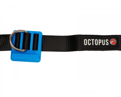 Лайнер с поясом для фридайвинга CNF OCTOPUS BLUE с бастросъемным карабином