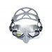 Набор для плавания C4 FALCON ANTIFOG SILVER, маска, трубка, сумка
