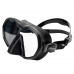 Маска SEAC SUB ICONA BLACK, черная рамка/черный силикон