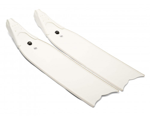 Ласты C4 UMBERTO PELIZZARI FBG WHITE, стеклопластик, 20/SUPERSOFT
