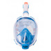 Маска полнолицевая SCUBA BROTHERS BEATLE KID CLEAR/BLUE, с креплением камеры GoPro