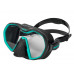 Маска SEAC SUB ICONA TIFFANY, черно-голубая рамка/черный силикон