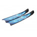 Ласты стеклопластиковые LEADERFINS MEDUSE LIMITED EDITION BLACK EXTRA SOFT
