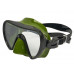 Маска MARES ESSENCE LIQUIDSKIN SF, черная рамка/зеленый силикон