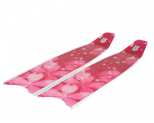 Лопасти стеклопластиковые LEADERFINS FLOWERS WHITE EXTRA SOFT