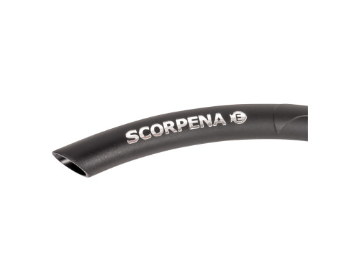 Трубка SCORPENA E, с клапаном, черная
