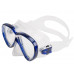Маска TUSA FREEDOM ONE, синяя рамка, прозрачный силикон