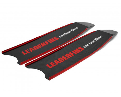 Ласты сендвич карбон LEADERFINS CARBON FIBER RED SOFT