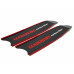 Ласты сендвич карбон LEADERFINS CARBON FIBER RED SOFT