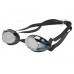 Очки для плавания VIEW SNIPER II, серая рамка/черный силикон, зеркальные линзы