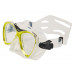 Маска SEAC SUB CAPRI YELLOW, желтая рамка/прозрачный силикон
