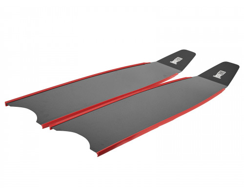 Лопасти карбоновые  LEADERFINS PURE CARBON RED SOFT