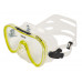 Маска SEAC SUB SALINA YELLOW, желтая рамка/прозрачный силикон