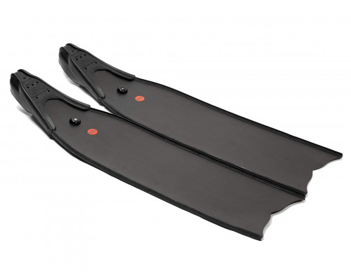 Ласты C4 UMBERTO PELIZZARI FBG BLACK, стеклопластик, 20/SUPERSOFT
