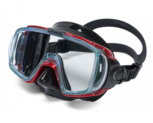 Комплект TUSA SPORT UCR3125, красный, маска+трубка