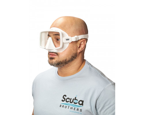 Маска SCUBA BROTHERS BETTA GLOSS WHITE