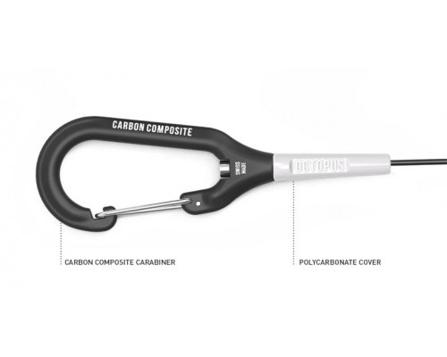 Лайнер с браслетом для фридайвинга OCTOPUS CLASSIC BLACK 120 см