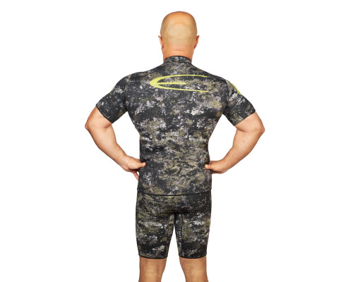 Майка EPSEALON SKULL TACTICAL CAMO 2.5 мм, короткие рукава