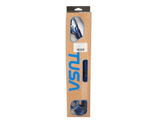 Трубка TUSA HYPERDRY ELITE II, синий индиго/прозрачная
