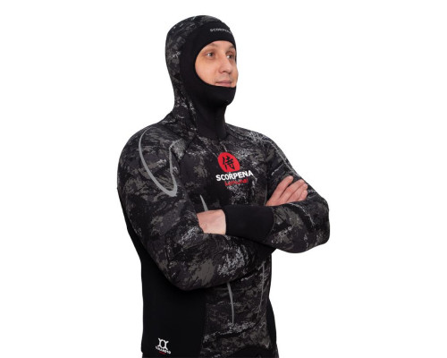 Гидрокостюм SCORPENA SAMURAI CAMO YAMAMOTO, 9 мм