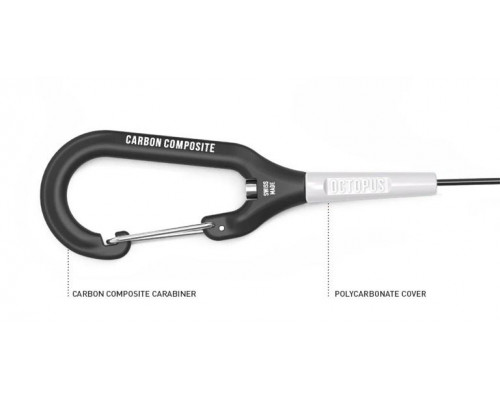 Лайнер с браслетом для фридайвинга OCTOPUS CLASSIC BLACK 100 см