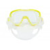 Маска TUSA KLEIO II, желтая рамка, прозрачный силикон