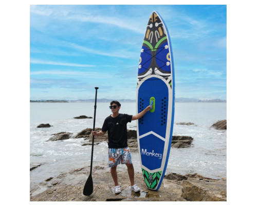 Сапборд надувной FUNWATER SUP MONKEY SUPFR02E 350x83x15 см