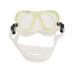Маска SEAC SUB BELLA YELLOW, желтая рамка/прозрачный силикон