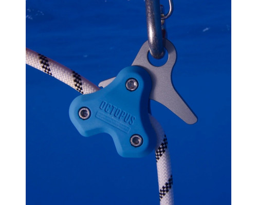 Блок-качель подъемный для фридайвинга OCTOPUS XL BLUE