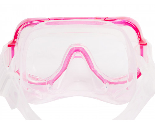 Комплект детский TUSA SPORT JUNIOR PINK/CLEAR, маска+трубка