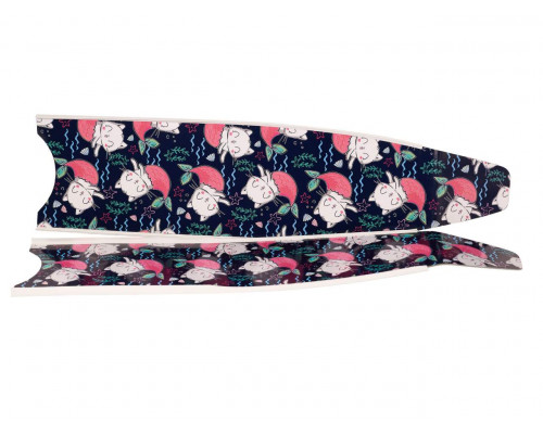 Лопасти стеклопластиковые LEADERFINS MERMACAT LIMITED EDITION WHITE SOFT