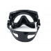 Маска TUSA SPORT UMR-14, черная рамка, черный силикон