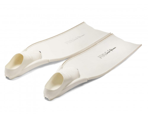 Ласты C4 UMBERTO PELIZZARI FBG WHITE, стеклопластик, 20/SUPERSOFT