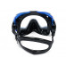 Маска TUSA SPORT UMR-31, синяя рамка, черный силикон