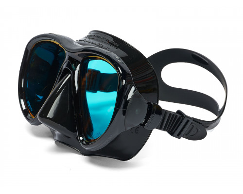 Комплект TUSA SPORT UCR2425PM, черный, зеркальные линзы, маска+трубка