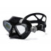 Набор для плавания C4 FALCON ANTIFOG BLACK, маска, трубка, сумка
